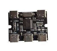 Hub USB 2.0 Module d'extension, 1 entrée 3 Sorties Type C USB Expander USB Hub Board Carte de développement de Transfert d'interface