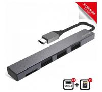 Hub USB 2.0 Type C Advance Xpand Smart - 3 ports Type A + lecteur Micro-SD