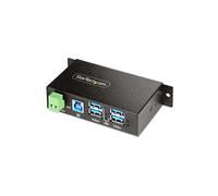 StarTech Hub USB géré 4 ports 4× USB‑A 5Gbps métal – montage mural/bureau/rail DIN