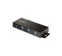 StarTech.com Hub USB 3.0 7 Ports avec 7X USB-A, Boîtier Industriel en Métal, Hub USB 7 Ports, Protection ESD, Montage Mural, sur Table ou sur Rail, USB 3.0/3.1/3.2 Gen 1 5Gbps (5G7AINDRM-USB-A-HUB)