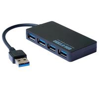 Hub USB 3.0 À 4 Ports, Noir - USB3-HB-4PM-V2
