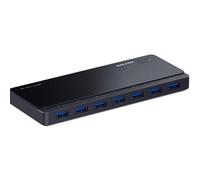 Hub USB 3.0 à 7 Ports, câble de 1 m, Chargeur conçu pour connecter Plusieurs appareils à Un Ordinateur.