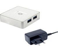 Hub USB 3.0 Conceptronic HUBBIES03W 4 ports blanc