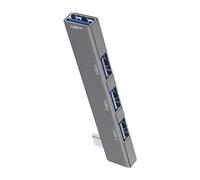 Hub USB 3.0 - Extension USB 4 ports, réplicateur de port USB | Extenseur de Port USB 5.12x2.95x0.79 pouces, séparateur USB, extenseur USB pour ordinateur portable, lecteur Flash, imprimante, caméra, c