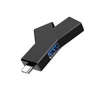 Hub USB 3.0 Hub USB 2.0 Mini Y 3-in-1 Hub USB-C Hub USB Splitter Adaptateur d'alimentation USB pour PC Ordinateur Portable (Type C Noir)