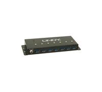 Lindy 43128 hub & concentrateur 5000 Mbit/s Noir