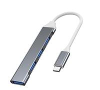 Hub USB 3.0 Multifonction, 4 Ports, USB 3.0, 5 Gbit/s, Plug & Play
