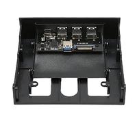 Hub USB 3.0 Multifonction Adaptateur de Panneau Avant USB Tableau de Bord Multimédia du Panneau Avant SATA 3.5 Pouces 5.25 Pouces USB1.1 USB2.0 Carte D'extension PC Remplaçable à Chaud pour Boîtier D'