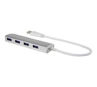 Hub USB 3.0 Renkforce 4 Ports Aluminium
