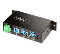 StarTech Hub USB géré 4 ports 4× USB‑A 5Gbps métal – montage mural/bureau/rail DIN