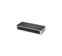 Hub USB 3.0 - StarTech.com - 4 Ports - Interrupteurs Marche/Arrêt - Support UASP - Noir