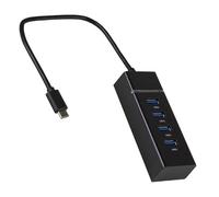 Hub USB 3.0 Type C avec 4 Ports USB-A 3.0, Compact et léger. Conçu pour: Transfert de données et Extension de Port.