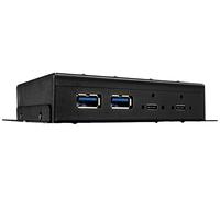 Lindy 43094 hub & concentrateur USB 3.2 Gen 2 (3.1 Gen 2) Type-C 10000 Mbit/s Noir