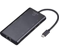 Hub USB 3.1 Renkforce RF-USBHA-500 10 ports avec fiche mâle USB-C noir