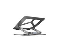 Hub usb 3.1 type c 2 ports usb 3.0 - rj45 - hdmi 4k - pd 100w avec support pour ordinateur portable