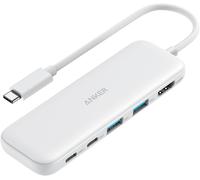 Hub Usb, 332 Hub Usb C 5 En 1 Avec Écran Hdmi 4K, Port De Données 5 Gbit/S Et 2 Ports Usb A Pour Macbook Pro, Macbook Air, Dell Xps, Lenovo Thinkpad, Hp Laptops Et Bien Plus Encore[PCOM4284638]