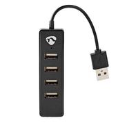Hub USB 4 Ports USB 2.0 Noir