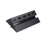Hub USB 5 Ports pour Console Sony Playstation 4 PS4 USB 2.0 3.0 - Noir -