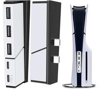 Hub USB 5 Ports pour PS5 Slim Adaptateur Hub répartiteur d'extension USB Haute Vitesse Compatible avec Playstation 5 Slim Disc