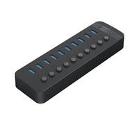 Hub USB-A 10 ports CT2U3-10AB - Noir