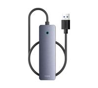 Hub USB-A Baseus UltraJoy 4 Ports USB 3.0 50cm Gris
