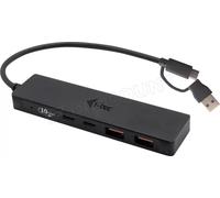 Hub USB-A/C I-Tec Charging Metal - 4 ports USB-A/C 3.1 (Noir)