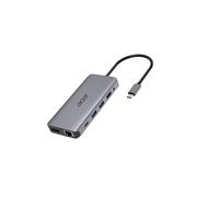 Acer Adaptateur Multiport USB Type-C Hub 12 en 1 Argent