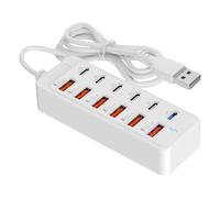 Hub USB Adaptateur Multiport Type-C 66W