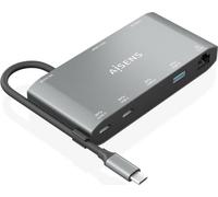 Hub USB Aisens ASUC-8P010-GR Gris (1 pièce)