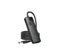 Inateck Hub USB 3.2 à 4 Ports avec Câble 100 cm, Hub Adaptateur USB, USB 3.2 Gen 2 10Gbps Hub de Transfert de Données pour Ordinateurs Portables, PC, MacBook Pro/air, iMac, Surface Pro, PS4