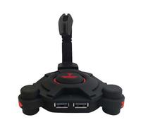 Berserker Gaming – Support de câble pour souris + hub VALI V2 – 4 ports