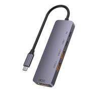 Hub USB C 10Gbps 3.2 Dock d'extension PD100W 140W Charge Sortie HDTV 4K pour ordinateur portable Appareils mobiles C Hub pour entreprise