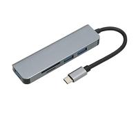 Hub USB C 3.0, adaptateur hub USB C pour ordinateurs portables pour PC pour imprimante Ultra Slim 5 Gbps haute vitesse