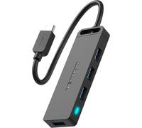 Hub USB C 3.0,Multi Port USB C Hub Dock 4 in 1 Data Extender Compatible avec MacBook Pro Air,iPad Pro,Galaxy Tab,Surface Go 2,Laptop and More-50cm