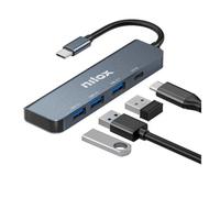 Nilox Hub USB-C – 3x USB 3.0 et 1x USB-C