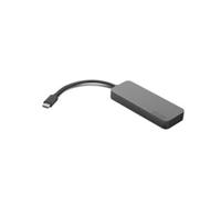 Lenovo GX90X21431 station d'accueil USB 3.2 Gen 2 (3.1 Gen 2) Type-C Noir