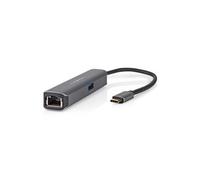 Nedis CCBW64220AT02 Station d'accueil USB 3.2 Gen 1 (3.1 Gen 1) Type-C Anthracite