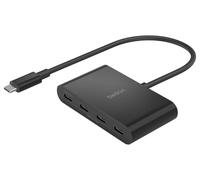 Hub USB-C 4 Ports, USB-C Vers 4x USB-C - AVC018BTBK