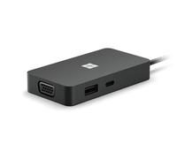 Surface Microsoft Travel Hub - Adaptateur Multiport USB-C, Hub USB-C 5 en 1 Compact, léger et Facile à Transporter - Compatible Windows, Chrome OS, macOS, Android