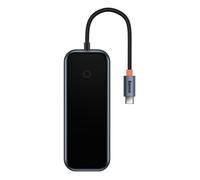 Hub 6En1 Baseus AcmeJoy USB-C Vers 2xUSB 3.0 + USB 2.0 + USB-C PD + HDMI + RJ45