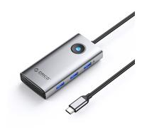 Hub USB-C 6-en-1 Orico PW11-6P HDMI 4K gris
