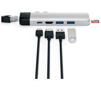 Station d'accueil - Satechi - Type-C Pro Hub - Aluminium - USB-C - Ethernet