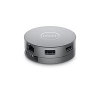 Dell "DA310 Avec fil USB 3.2 Gen 2 (3.1 Gen 2) Type-C Argent, Station d''accueil"