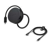 Hub USB-C 7-en-1 Magnétique 4K 100W avec Câble USB-C 240W 90° 20Gbps 4K