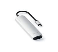 HUB USB C 7 EN 1 SILVER