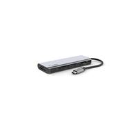 Belkin Adaptateur USB-C multiport 7-en-1 (avec 4K HDMI, USB-C, 2 x USB A, audio 3,5 mm, SD 3.0 et micro-SD 3.0, pour MacBook Pro, MacBook Air, iPad Pro, XPS, etc.)