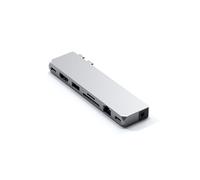 HUB USB-C 8 EN 2 PRO HUB MAX SILVER