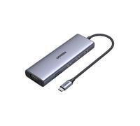 Ugreen Hub USB-C 9-en-1 – HDMI, VGA, RJ45, SD, TF, USB-C – Noir