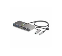 StarTech.com Hub USB-C à 2 Ports avec Ethernet et RS-232, PD, 2x USB-A - concentrateur (hub) - 2 ports