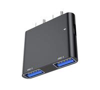 Hub USB C Adaptateur Convertisseur pour ordinateur portable professionnel Intégration transparente Exportation rapide de données